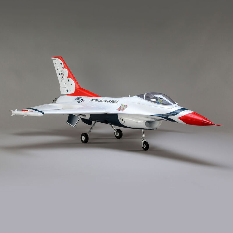 E-Flite F-16 Thunderbirds 70mm EDF Jet BNF Basic w/AS3X and SAFE Select