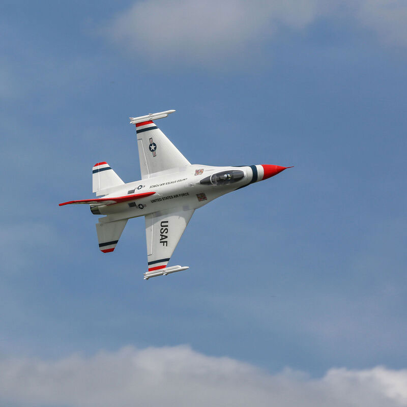 E-Flite F-16 Thunderbirds 70mm EDF Jet BNF Basic w/AS3X and SAFE Select