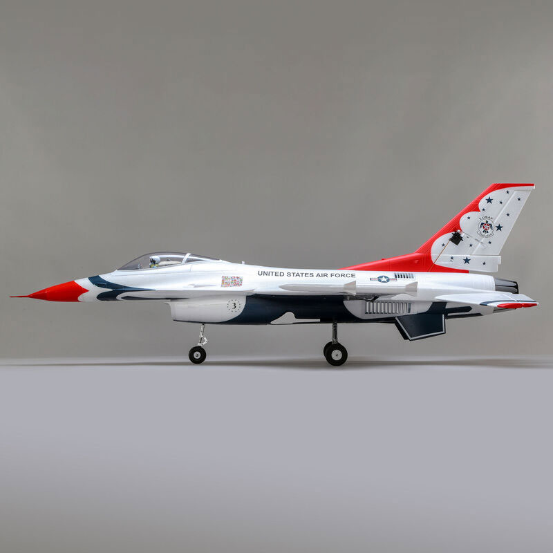 E-Flite F-16 Thunderbirds 70mm EDF Jet BNF Basic w/AS3X and SAFE Select