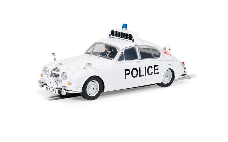 Scalextric 1/32 ジャガー MK2 パトカー スロットカー Scalextric Jaguar MK2 - Police Edition 1/32 Slot Car