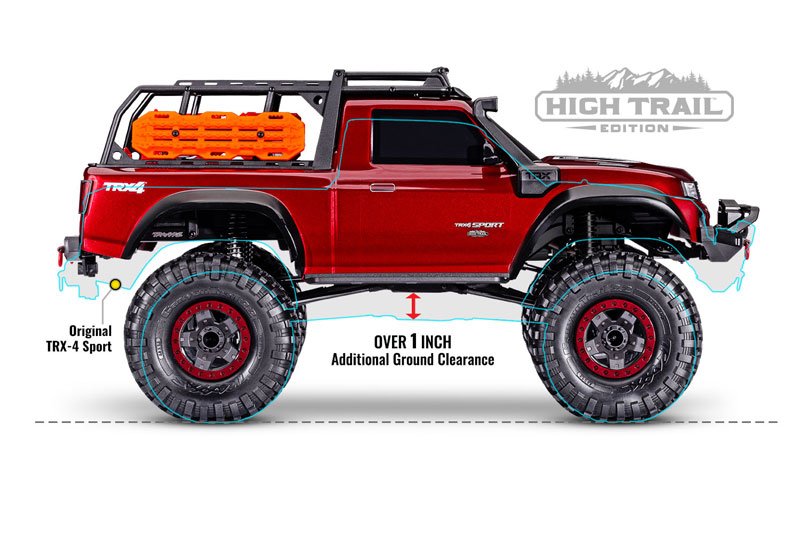 トラクサスハイトレールスポーツ 楽天市場】Traxxas トラクサス 1/10 TRX-4 スポーツ ハイ
