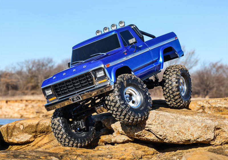 Traxxas TRX-4 1979 Ford F-150 Ranger XLT Truck 4WD RTR Rock Crawler Trail Truck w/3S LiPo COMBO