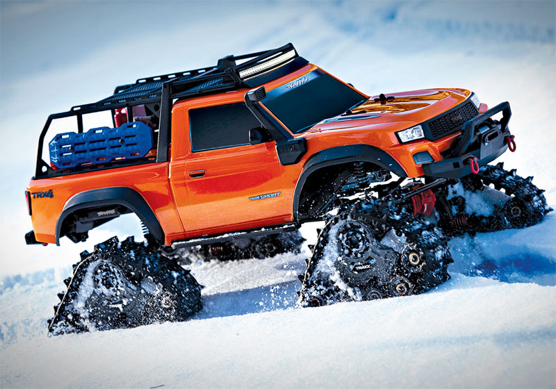 Traxxas TRX-4 Deep-Terrain Traxx Trail RC 4x4 Crawler RTR w