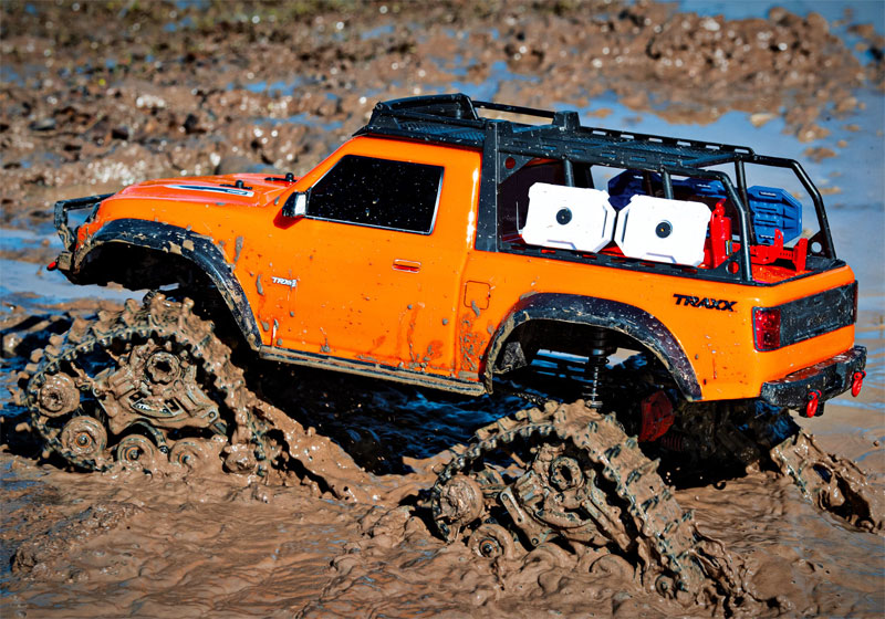 Traxxas TRX-4 Deep-Terrain Traxx Trail RC 4x4 Crawler RTR w