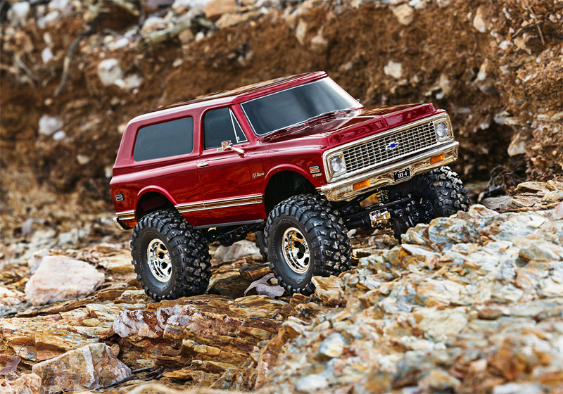 Traxxas TRX-4 1972 Chevrolet K5 Blazer 4WD RTR Rock Crawler Trail Truck