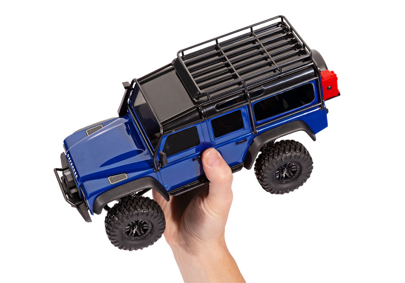 Traxxas 1/18 TRX-4m Land Rover Defender Body 4x4 RTR Crawler w/ID Battery & USB Charger