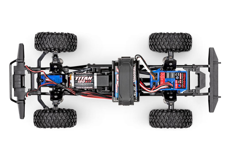 Traxxas 1/18 TRX-4m Land Rover Defender Body 4x4 RTR Crawler w/ID