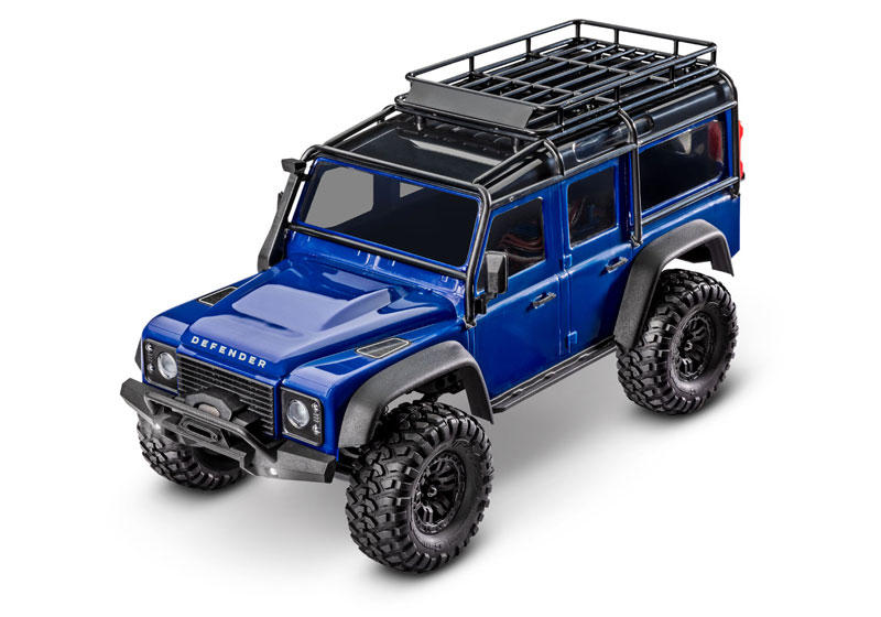 Traxxas 1/18 TRX-4m Land Rover Defender Body 4x4 RTR Crawler w/ID Battery & USB Charger
