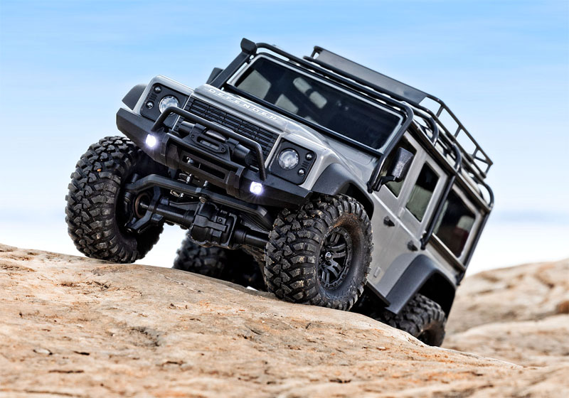 Traxxas 1/18 TRX-4m Land Rover Defender Body 4x4 RTR Crawler w/ID