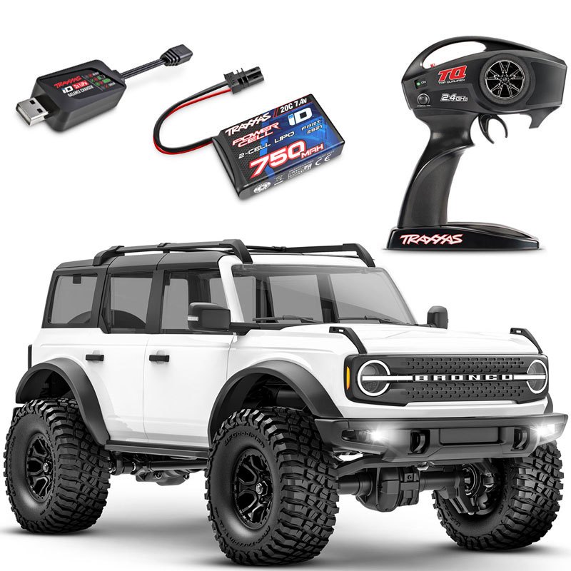 Traxxas 1/18 TRX-4m Ford Bronco Body 4x4 RTR Crawler w/ID Battery