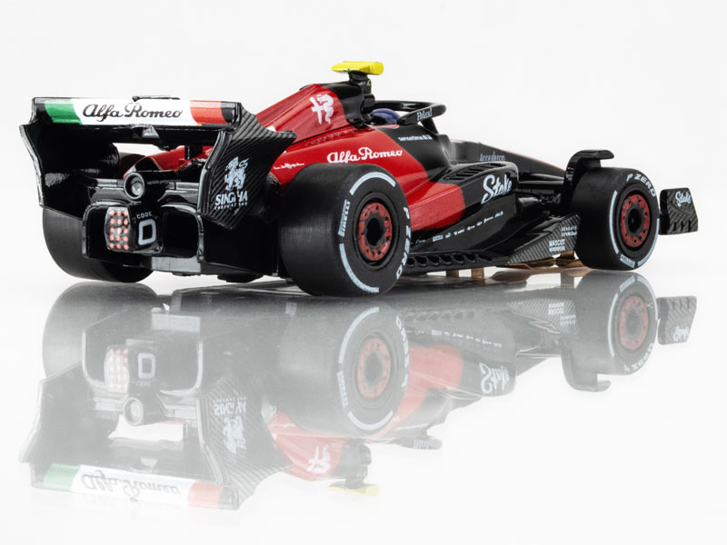 AFX Alfa Romeo F1 FY #24 - Zhou Guanyu 2023 Mega G+ HO Slot Car