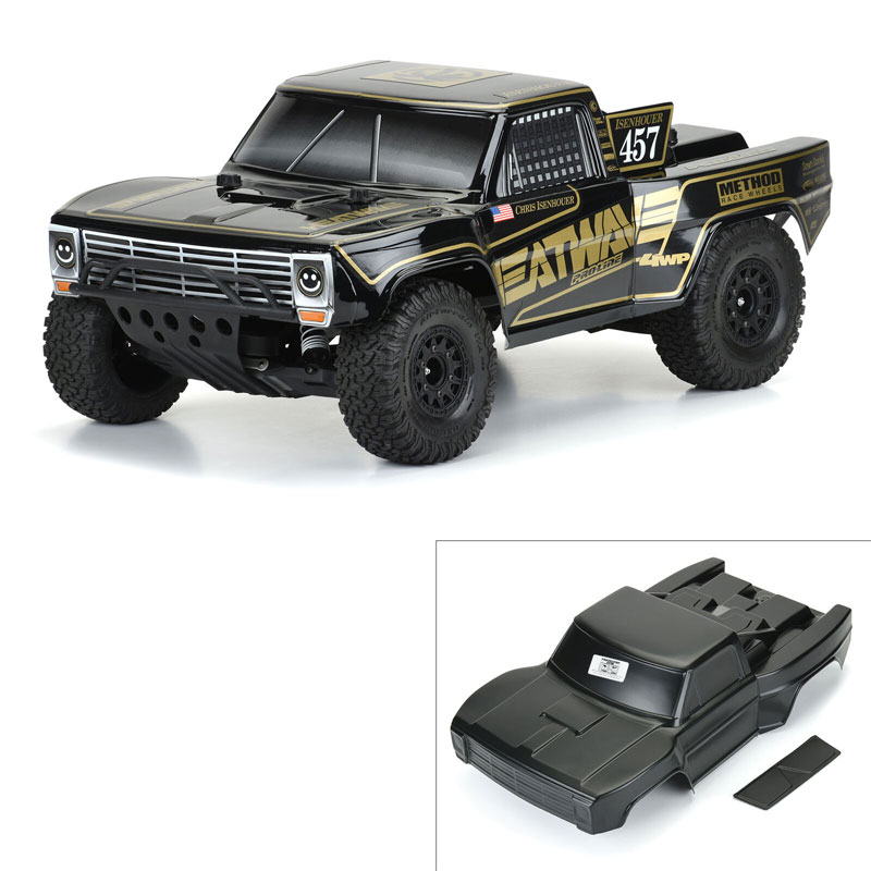 Pro-Line 1967 Ford F-100 Heat Wave Black Body for the 2WD and 4WD Slash