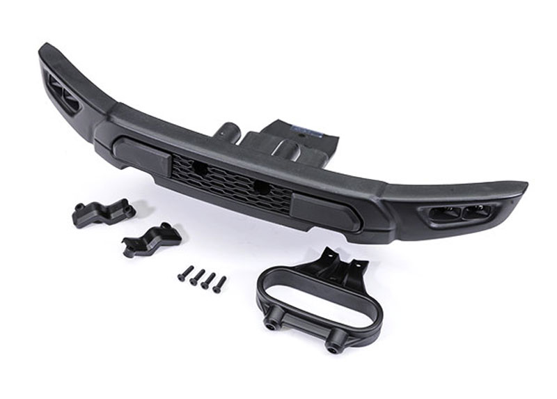 Traxxas Front Bumper With Bumper Mount And Light Covers (Left & Right)