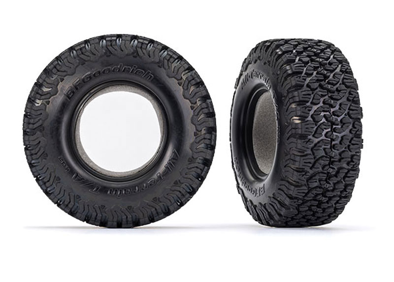 BFGoodrich All-Terrain16インチセット　 エルフォード　2 Traxxas BFGoodrich All-Terrain T/A KO2 (Dual Profile 4.5x1.7- 2.2