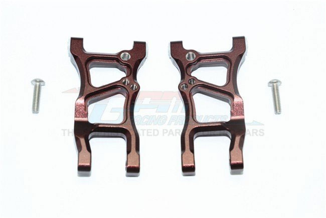 GPM Brown Aluminum Rear Suspension Arms for 4-Tec 2.0