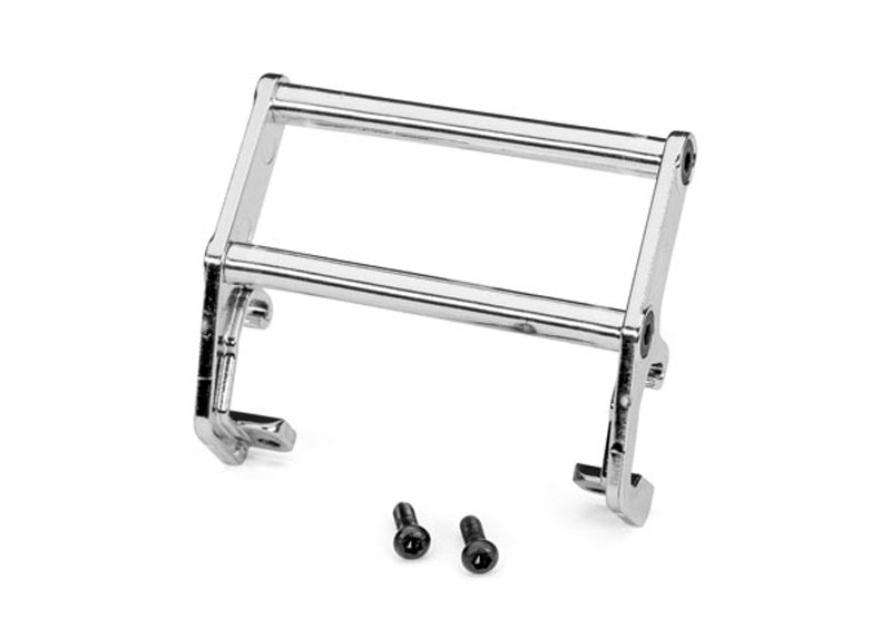 Traxxas Chrome Push Bar Bumper: TRX-4m F-150