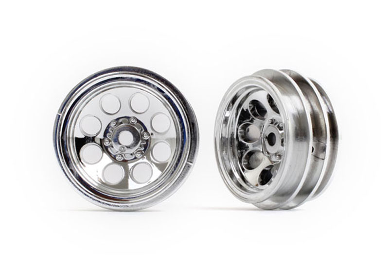 Traxxas 1.0'' Chrome Wheels (2)