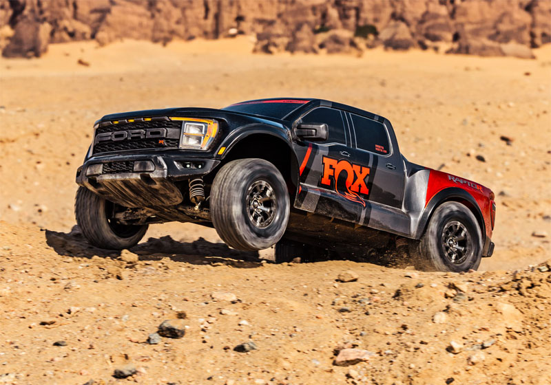 Traxxas Ford F-150 Raptor R 4x4 Brushless RTR Short Course RC Truck w/TSM & Clipless Body