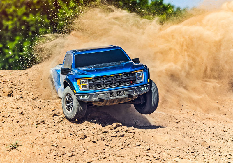 Traxxas Ford F-150 Raptor R 4x4 Brushless RTR Short Course RC Truck w/TSM & Clipless Body