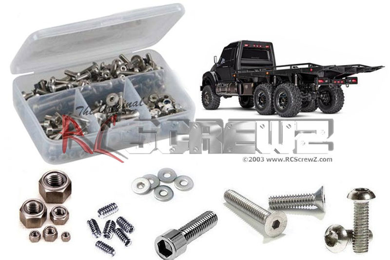 RC Screwz Traxxas TRX-6 Ultimate RC Hauler (88086-84) Stainless