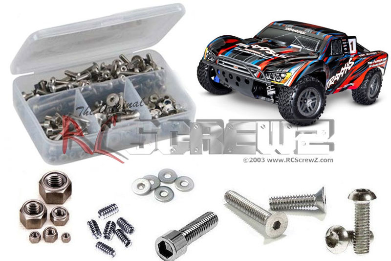 RC Screwz Traxxas Slash BL-2S 4x4 (68154-4) Stainless Steel Screw Kit