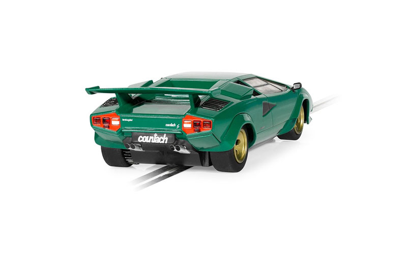 Scalextric Lamborghini Countach - Green 1/32 Slot Car