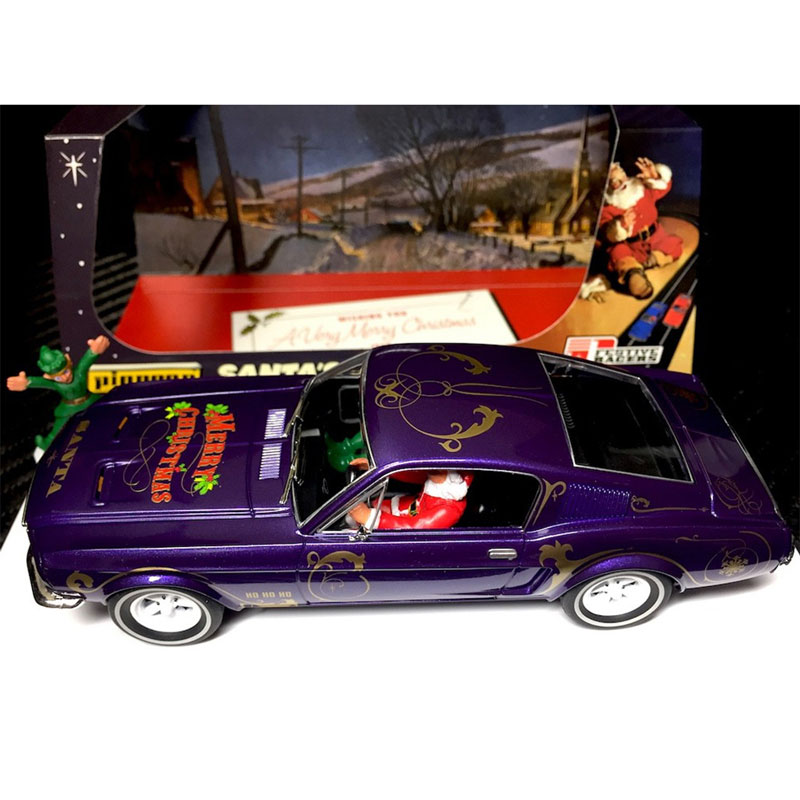 Pioneer Mustang 390 GT Santa's 'Stang (Sugarplum Purple) - Christmas Edition 1/32 Slot Car