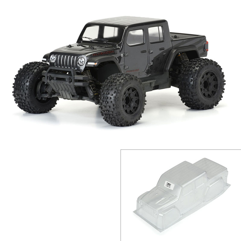 Pro-Line 1/10 Jeep Gladiator Rubicon Clear Body: Stampede 4x4