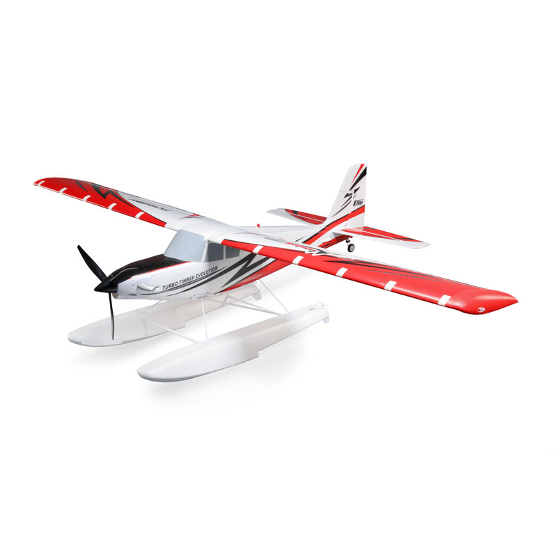 E-Flite Turbo Timber Evolution 1.5m BNF Basic with Floats