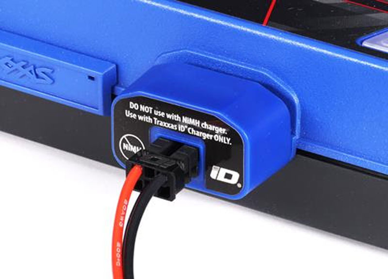 Traxxas TRX4M iD 2-Amp Charging Port: For Charging #2821 2-Cell LiPo Battery with Traxxas EZ-Peak iD Chargers