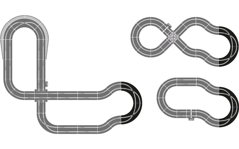 Scalextric 1/32 Racing Curves Track Accessory Pack