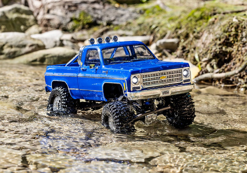 Traxxas 1/18 TRX-4m 1979 Chevrolet K10 High Trail Edition 4x4 RTR Crawler w/ID Battery & USB Charger