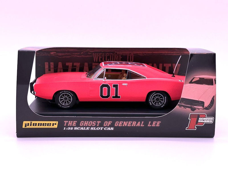 Pioneer 1969 Dodge Charger Dukes of Hazzard ‘The Ghost of General Lee’ 1/32 Slot Car