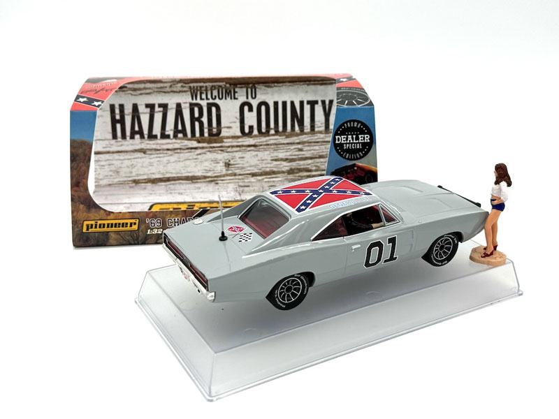 1969 Dodge Charger 'General Lee' (CONFEDERATE GRAY) 1/32 Slot Car - DEALER SPECIAL