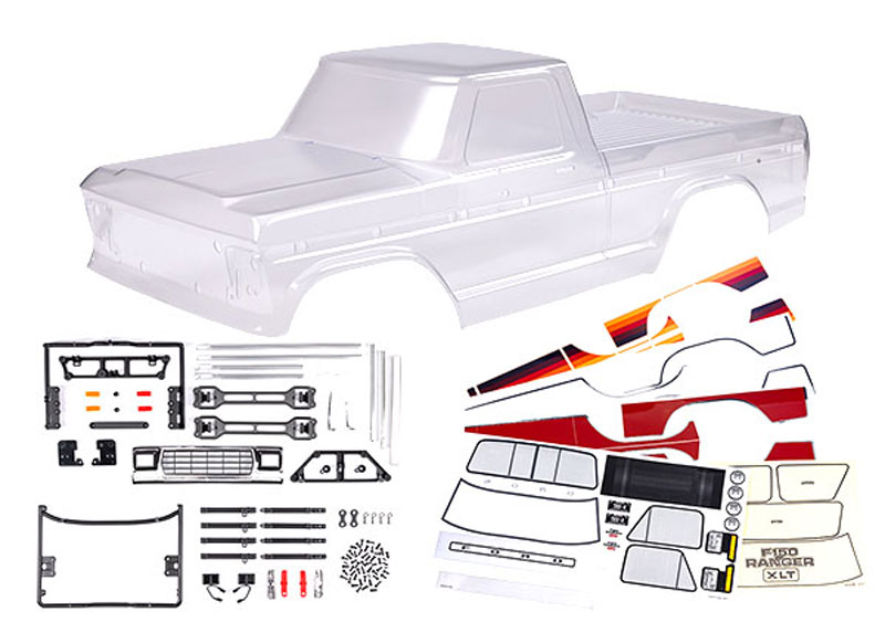 Traxxas (1979) Ford F-150 Clear Body with Accessories