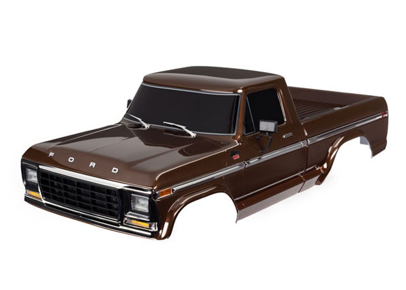 1979 F-150 フォード ピックアップ ラジコン RC RTR フルセット Traxxas Complete (1979) Ford F-150 Brown Body
