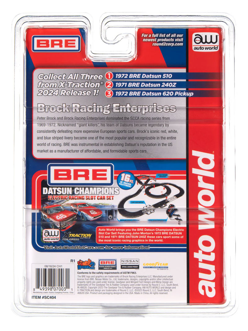 Auto World 1971 BRE Datsun 240Z X-Traction HO Slot Car