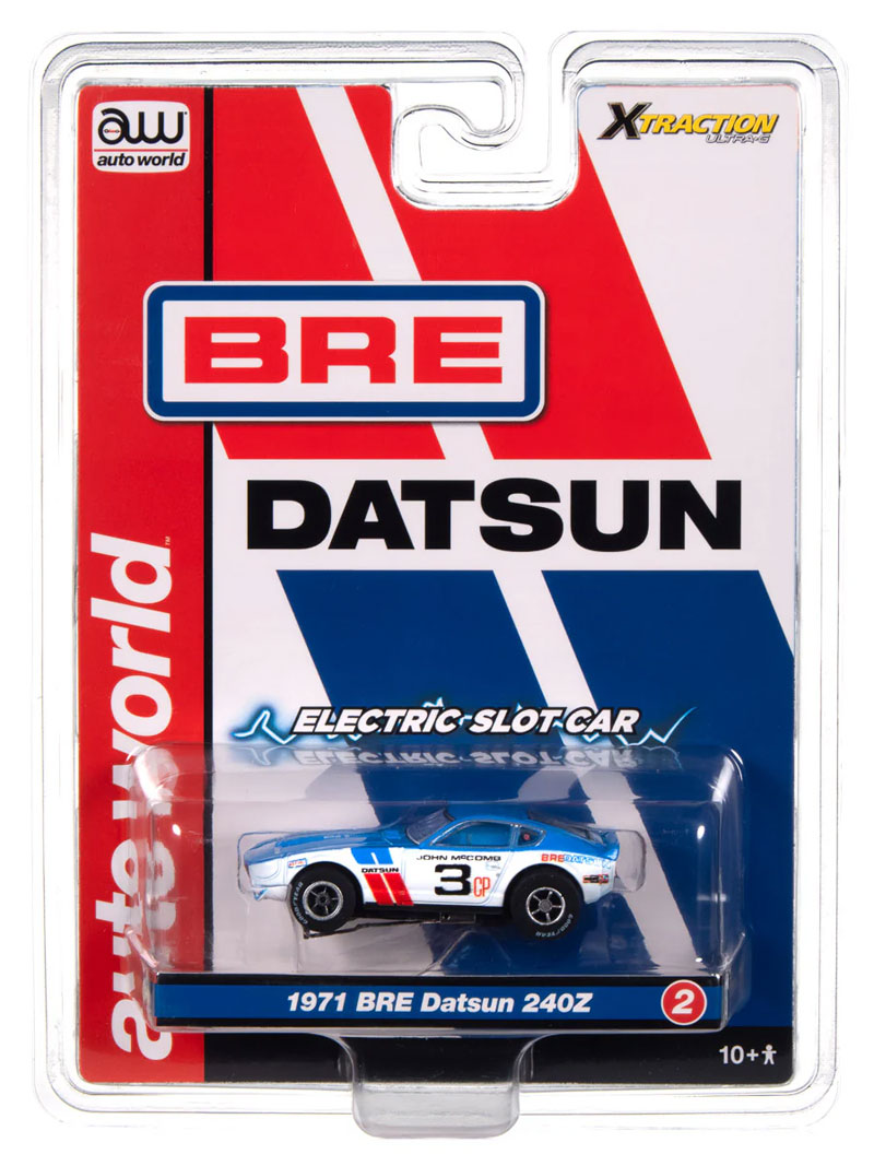 Auto World 1971 BRE Datsun 240Z X-Traction HO Slot Car