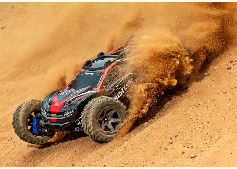 Traxxas Rustler 4X4 Brushless BL-2s RTR Stadium Truck & FREE LIPO BATTERY AND EZ-PEAK CHARGER