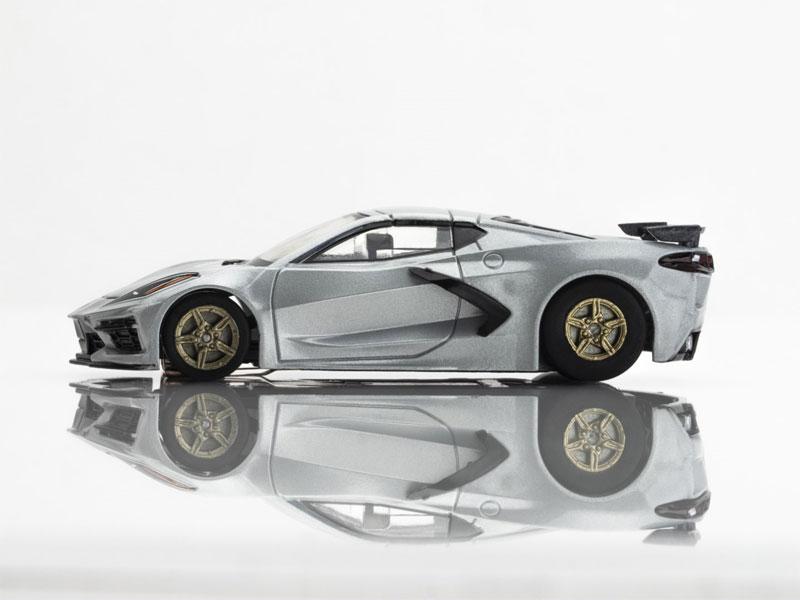AFX 22095 Corvette C8 Silver HO Slot Car – MegaG+ For Auto World