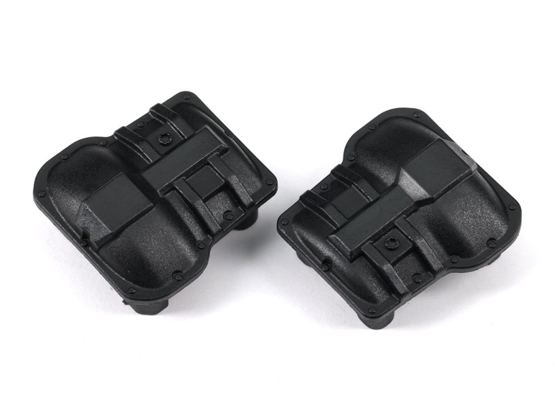 Traxxas Front Or Rear Axle Cover (Black)