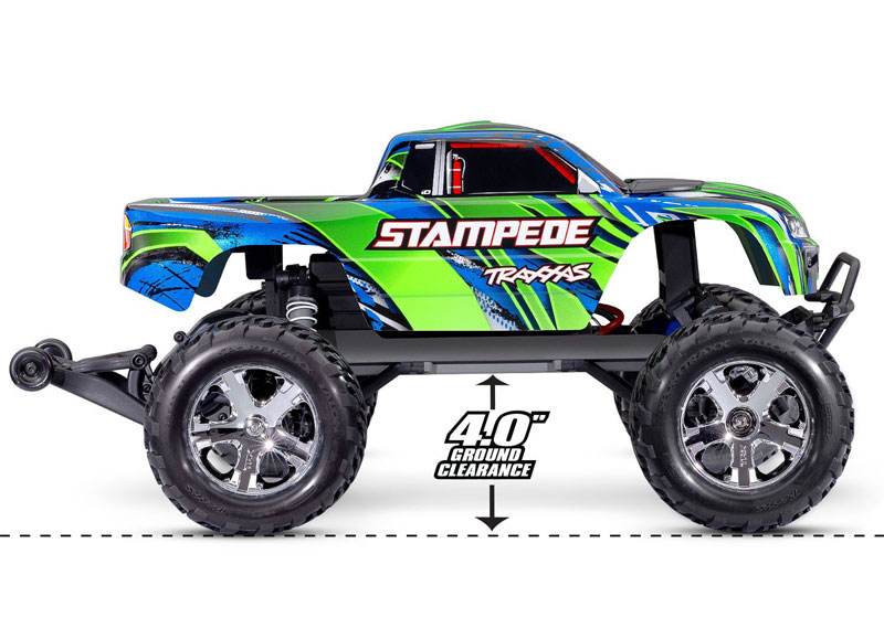 Traxxas Stampede XL-5 2WD Heavy Duty RTR RC Monster Truck w/ID Battery & USB-C Charger