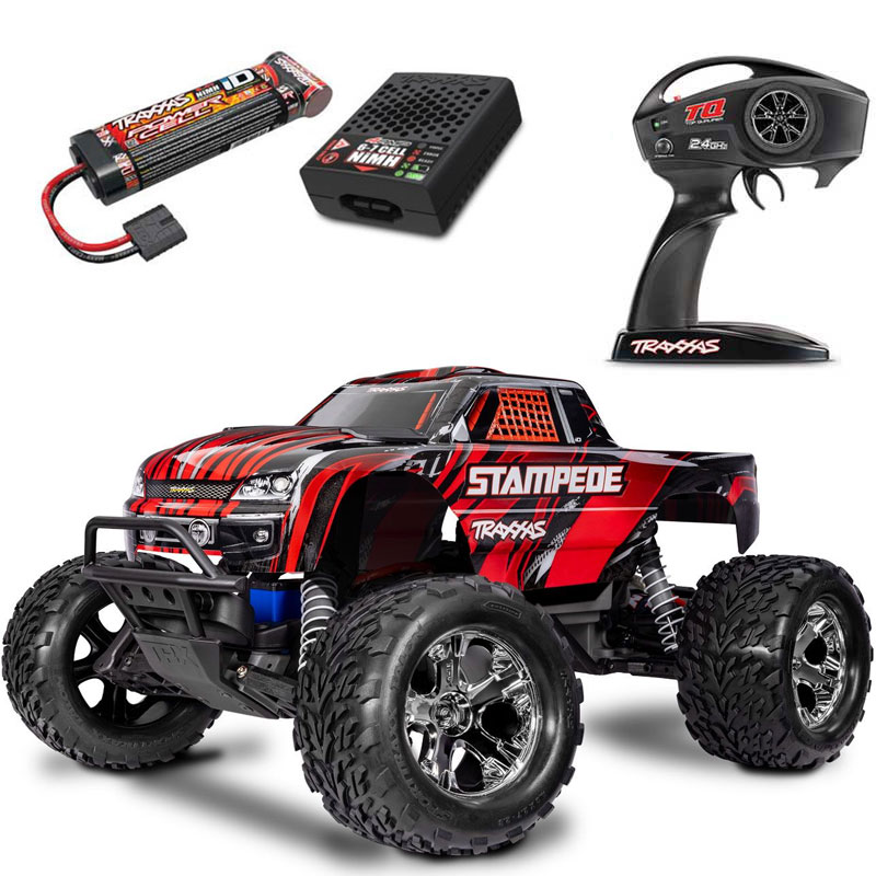 Traxxas Stampede XL-5 2WD Heavy Duty RTR RC Monster Truck w/ID