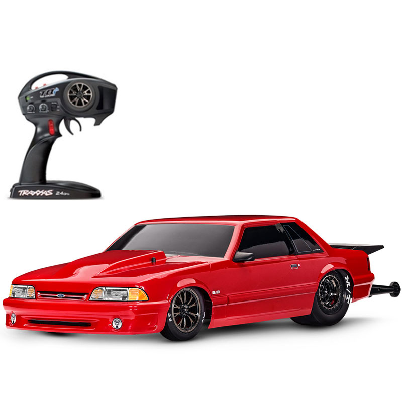 メ*)様 Traxxas Fox 2WDホビーラジコンカー Traxxas Drag Slash 1/10 2WD Brushless Heavy Duty Ford Mustang 5.0