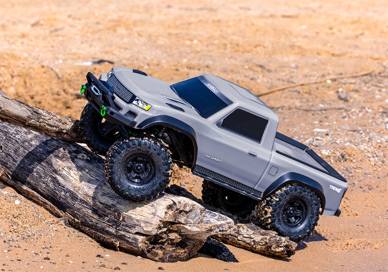 Traxxas TRX-4 Sport 4WD RTR Rock Crawler Trail Truck with Clipless Body
