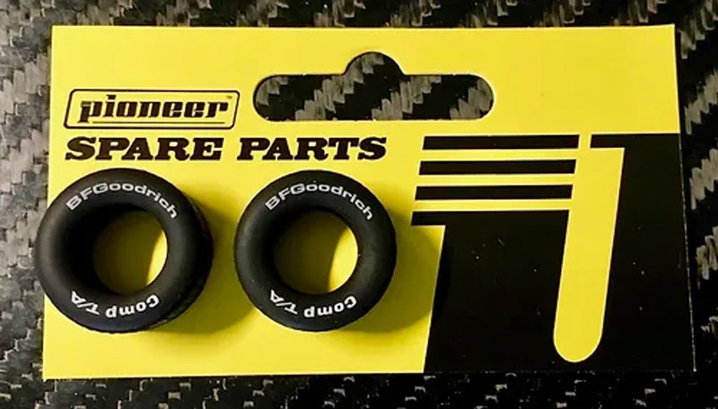 Pioneer Legends Racers Front/Rear Tires with BF Goodrich Print (2)