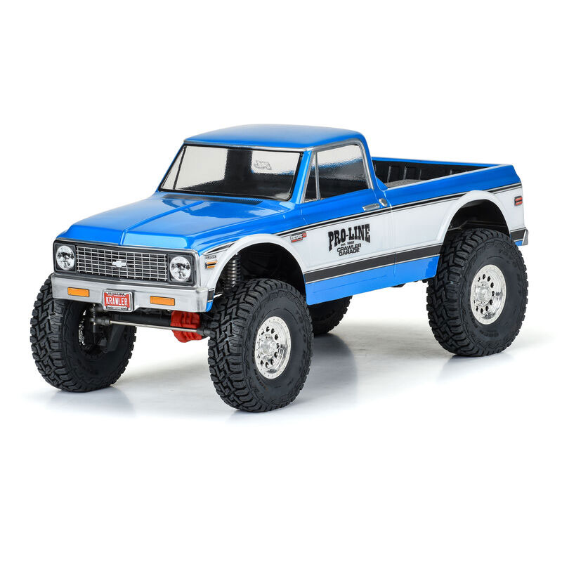 Pro-Line 1/10 1972 Chevy K-10 Clear Body for 12.3