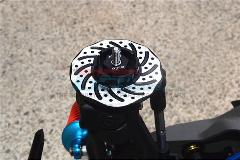 GPM Orange Aluminum + 2mm Hex With Brake Disk With Silver