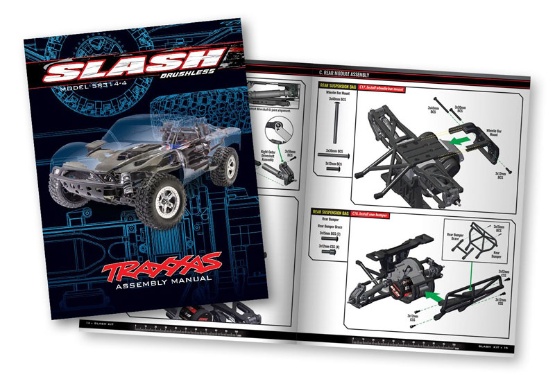 Traxxas Slash 2WD Brushless BL-2s Short Course RC Truck Kit with