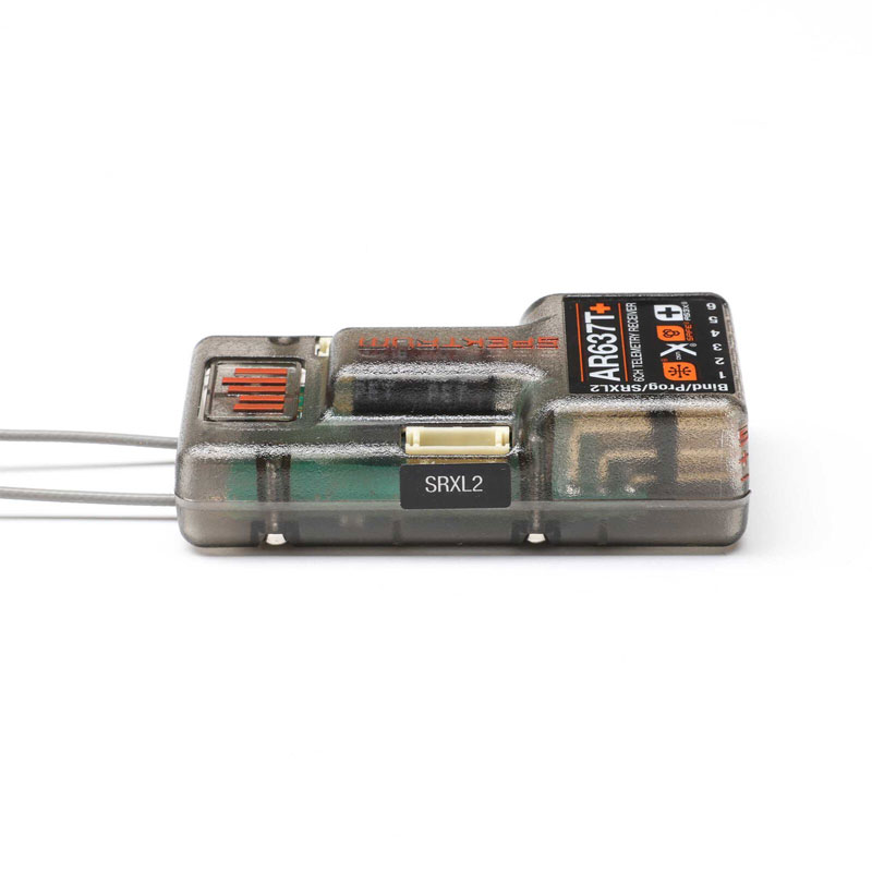 Spektrum AR637T+ DSMX 6 Channel AS3X+ & SAFE Telemetry Receiver